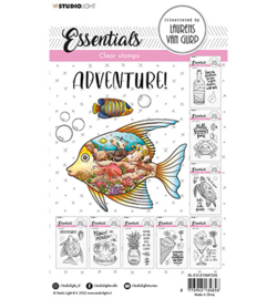 BL-ES-STAMP256 Adventure fish Essentials nr.256