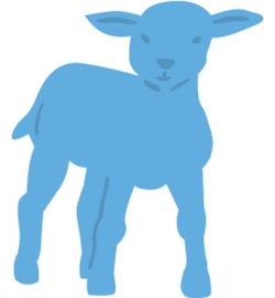 LR0358  Creatables Little lamb