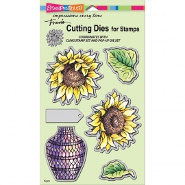 224937 Stampendous Dies Sunny Vase