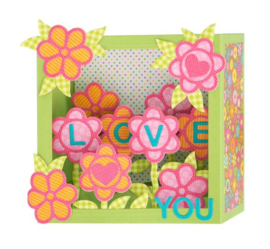 S7-216 Spellbinders Flower Box Card