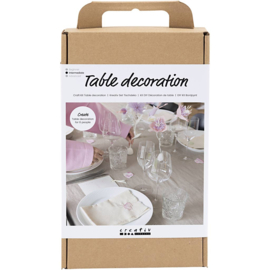 977696 Creativ Company Hobbyset Tafeldecoratie, pastelkleuren