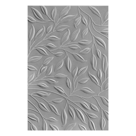 E3D030 Spellbinders 3D Embossing Folder Leafy 5.5"X8.5"