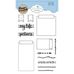 EC-CS135 Elizabeth Craft Clear Stamps My Life