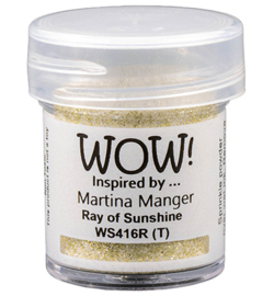 WS416R - Wow Embossing Glitters, Ray of Sunshine Ã¢Â€Â“ Regular *Martina Manger*