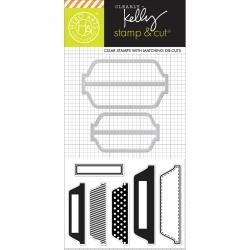 374113 Kelly Purkey Stamp & Cut Scored Tabs