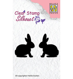 SIL030 Nellie's Choice stempel Hare