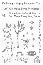 CS-621 My Favorite Things Winter Wonder Clear Stamps