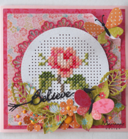 CR1465 Craftable Cross stitch circle