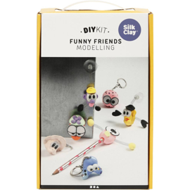 100680 Silk Clay Funny Friends, klein, 30x18x5 cm