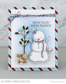 RAM-025 My Favorite Things Snow Sweet Clear Stamps