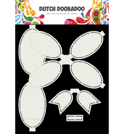 470.713.806 Dutch DooBaDoo Card Art Bow 4pc