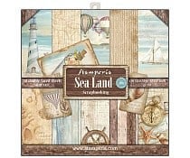 **Stamperia Sea Land 12x12 Inch Paper Pack