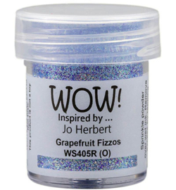 WS405R - Wow Embossing Glitters, Grapefruit Fizzos - X *Jo Herbert*