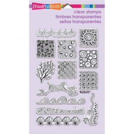 429777 Stampendous Perfectly Clear Stamps Penpattern Seaside