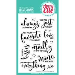 291539 Avery Elle Clear Stamp Set Favorite Person
