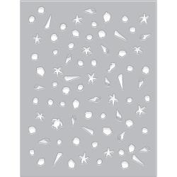 497268 Hero Arts Fancy Dies  Shell Confetti