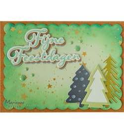 LR0881 Marianne Design Creatables Trendy Trees