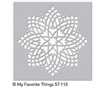 ST-112 My Favorite Things Captivating Mandala Stencil