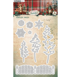 JMA-FN-CD905 Jenine's Winter trees Festive Nostalgia nr.905