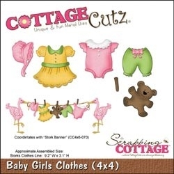 316565  CottageCutz Baby Girl Clothes