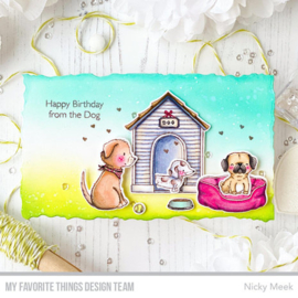 SY-54 MFT Pawsitive Vibes Clear Stamps