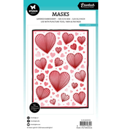 SL-ES-MASK-306 - Hearts Essentials nr.306