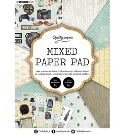 A5MPPSL160 StudioLight SL Mixed Paper Pad Pattern paper Essentials nr.160