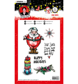 ABM-ES-STAMP84  ABM Clear Stamp Christmas Dear Santa Essentials nr.84