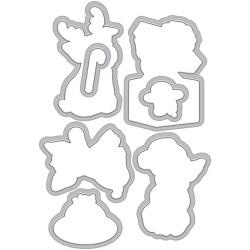 521011 Hero Arts Frame Cut Dies Warm Hogs