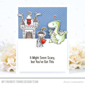 CS-635 My Favorite Things Knight in Shining Armor Clear Stamps