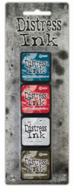 TDPK82002 Ranger Distress Mini Ink Kit #18