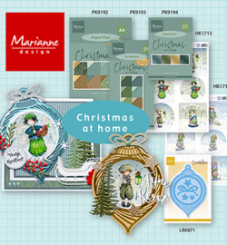 PK9194 Marianne Design Christmas at home metallics