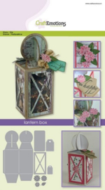 115633/1505 CraftEmotions Die lantern box Card A5 box