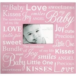 234351 Baby Expression Post Bound Album 12"X12" Pink