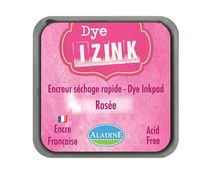 19256 Aladine Inkpad Izink Dye Rose Rosee