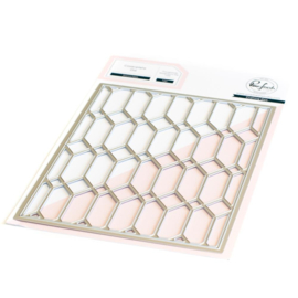 PF152222 Pinkfresh Studio Die Set Stained Glass Cover Plate