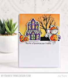 SY-12 My Favorite Things Spooktacular Friends Clear Stamps
