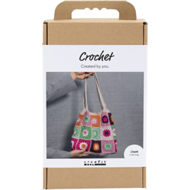 977894 Creativ Company Hobbyset Haken, kleurrijk, crème
