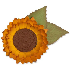 666045 Sizzix Bigz L Die Sunflower  Eileen Hull