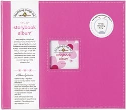 487680 Doodlebug Album 12"X12" Bubblegum