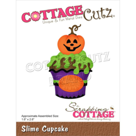 CC813 CottageCutz Dies Slime Cupcake 1.6"X2.6"