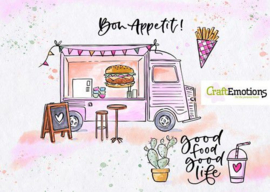 130501/2306 CraftEmotions clearstamps A6 Foodtruck Carla Kamphuis