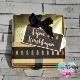 CDHF-0013 CarlijnDesign Hot Foil Randen Kerst