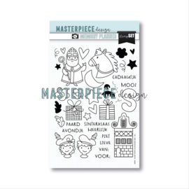MP202151 Memory Planner Clear Stamp Set 6x8 Inch Sint & Piet