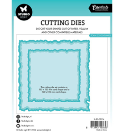 SL-ES-CD914 - Torn edge squares Essentials nr.914