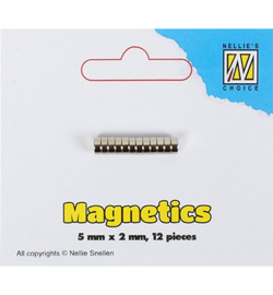 Magnetics 5x2mm 12 pcs