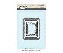 SBS-094 Spellbinders Rectangle Radiance Stamps