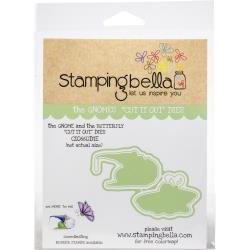 447226 Stamping Bella Cut It Out Dies The Gnome & The Butterfly