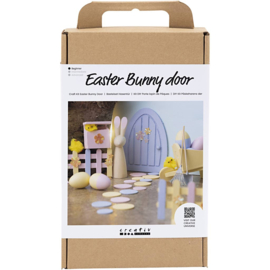 977530 Creativ Company Hobbyset Paashaasdeurset, pastelkleuren