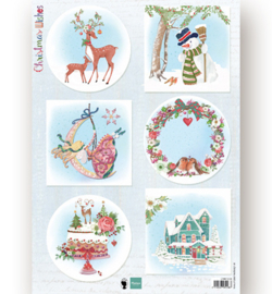EWK1280 Marianne Design *Decoupage - Christmas Wishes deer
